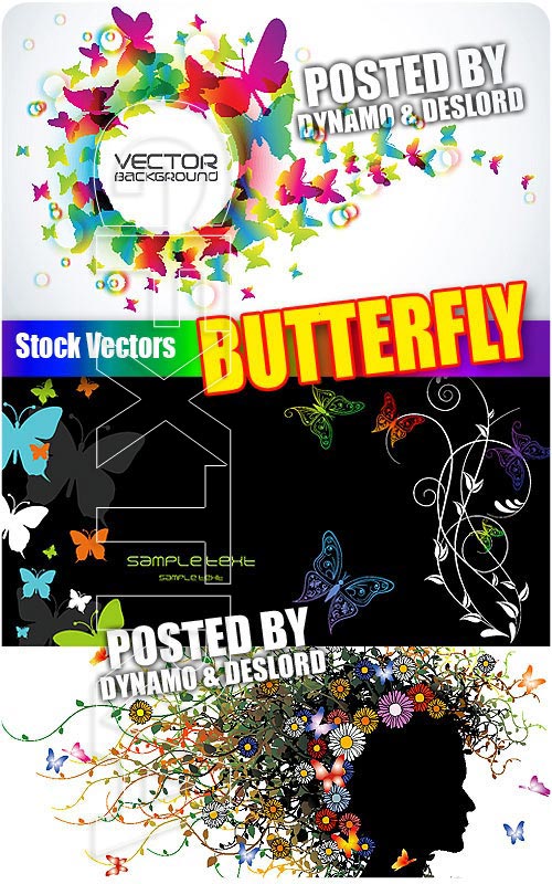 Butterfly - Stock Vectors