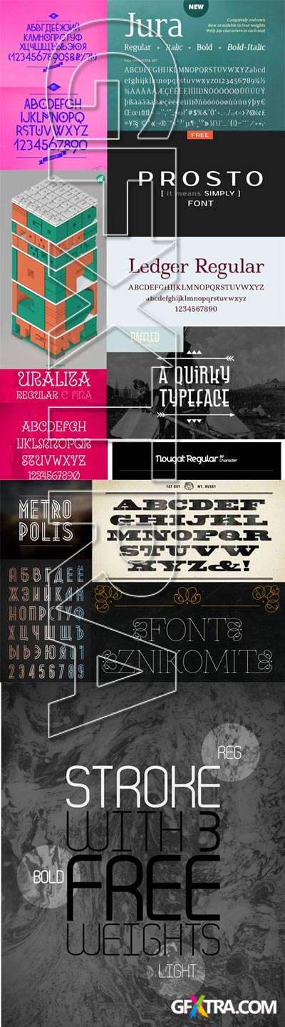 12 New Font Collection