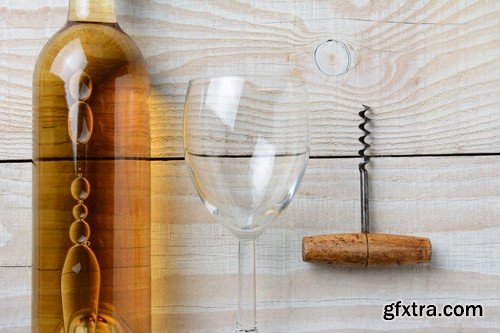 Wine and goblets 5X JPEG