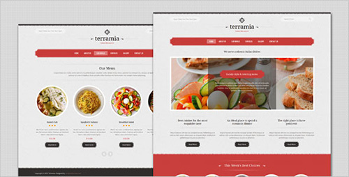 ThemeForest - Terramia - Classic Restaurant HTML Template - RIP