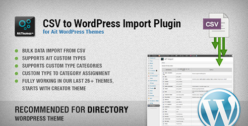 CodeCanyon - CSV to WordPress Import Plugin v3.1.1
