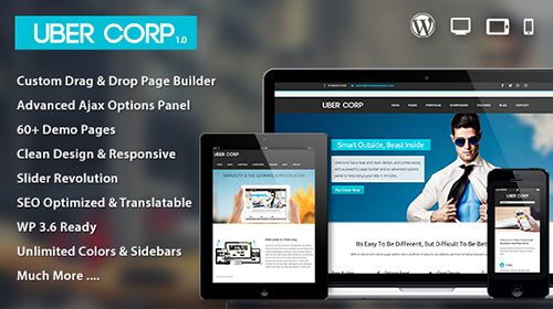 Mojo-Themes - Ubercorp v1.0.1 - Responsive Multi Purpose with Page Builder