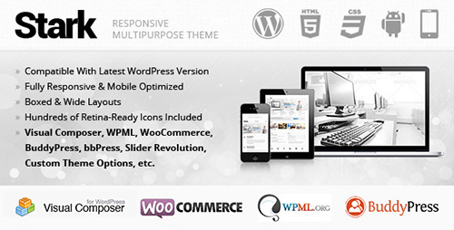 ThemeForest - Stark v1.3.1 - Responsive Multipurpose WordPress Theme